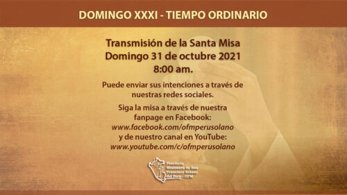 XXXI Domingo del Tiempo Ordinario