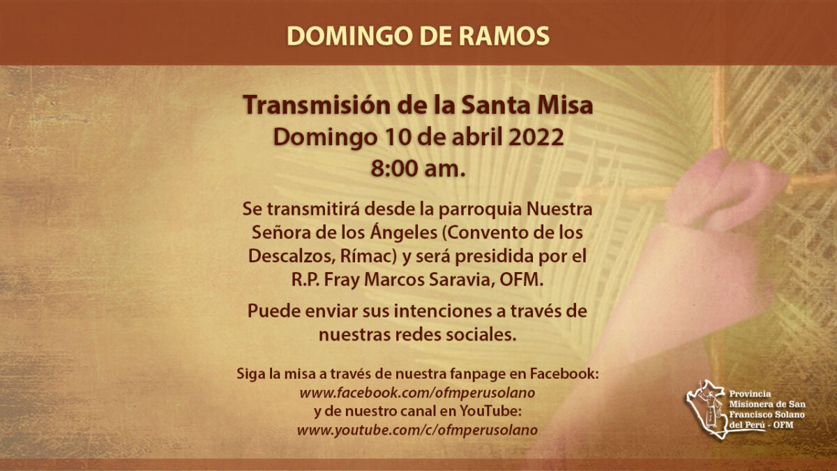 Santa Misa: Domingo de Ramos