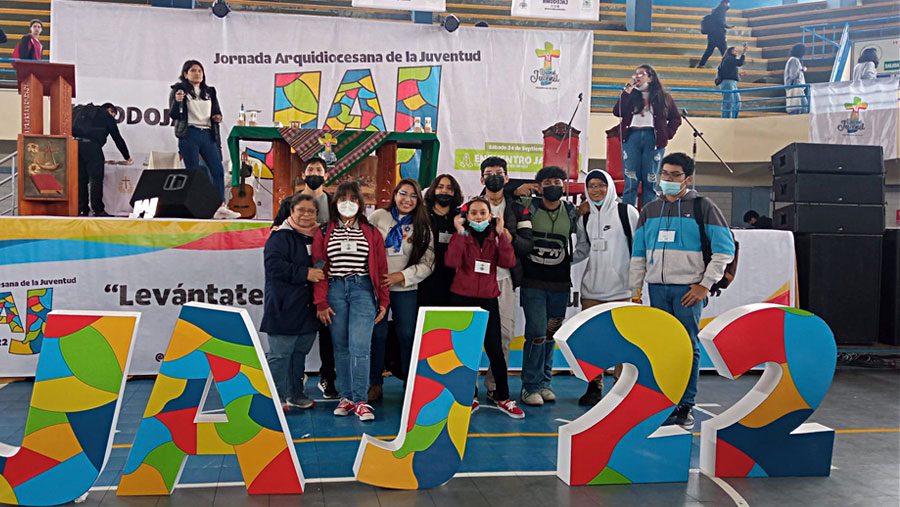 Participación en la Jornada Arquidiocesana de la Juventud 2022