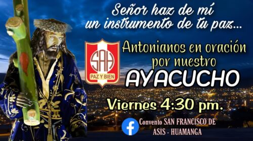 Ayacucho: oración por la paz